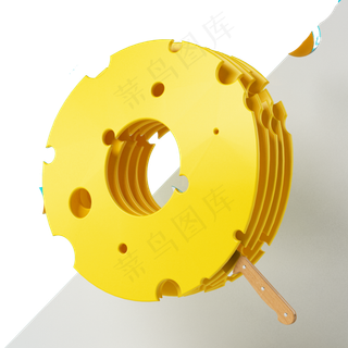 C4D数字创意数字艺术字PNG素材