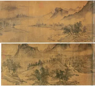 董 源 重溪烟霭图卷3