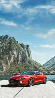 红色跑车高清摄影图片