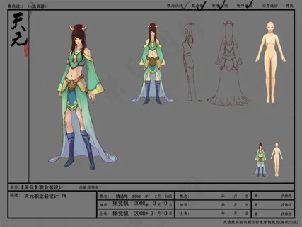 女士精美套装设计