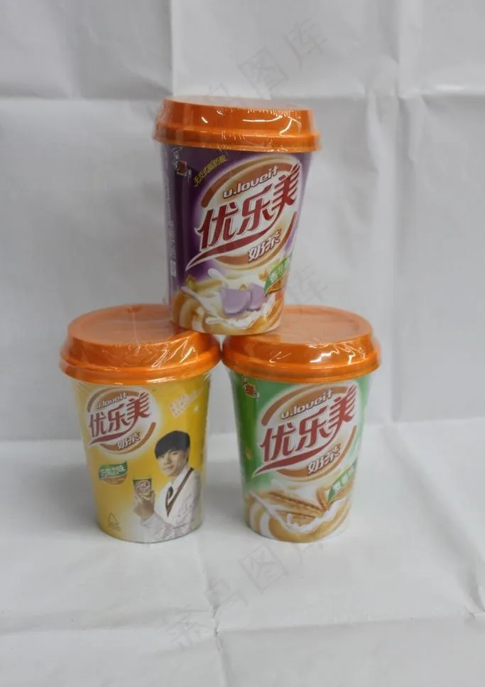 优乐美奶茶图片