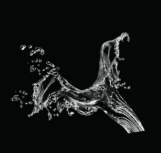 透明动感水浪素材下载