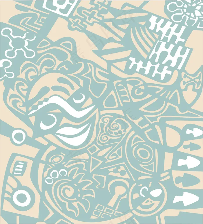 抽象的图案