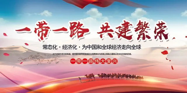 一带一路宣传展板设计