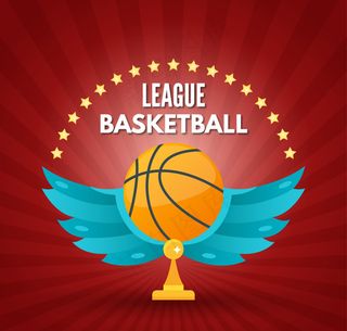 篮球队的篮球背景