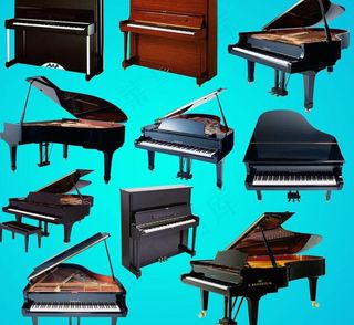 钢琴抠图图片