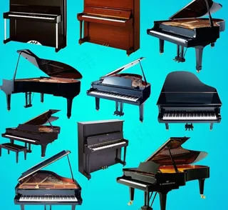 钢琴抠图图片