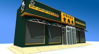 西餐咖啡厅设计图片