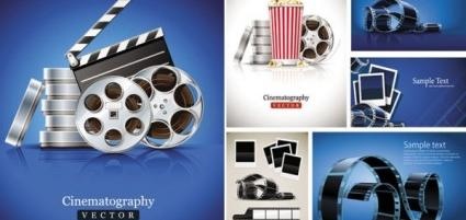 电影道具和设备的清晰画面剪辑艺术