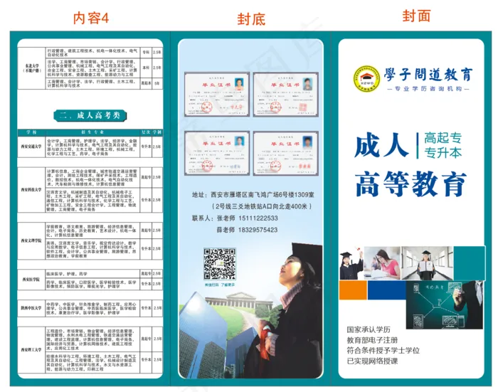 折页五百转曲cdr矢量模版下载