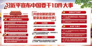 大幅度放宽市场准入宣传展板