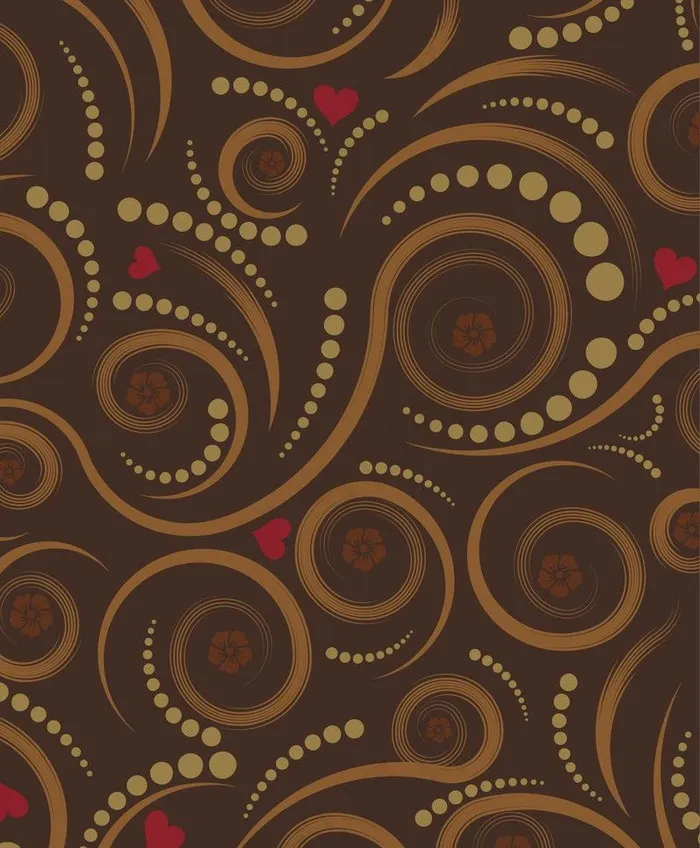 卡通背景 抽象花纹图片ai矢量模版下载