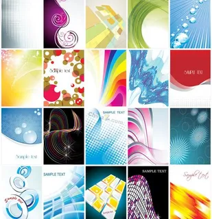 个性创意背景矢量素材