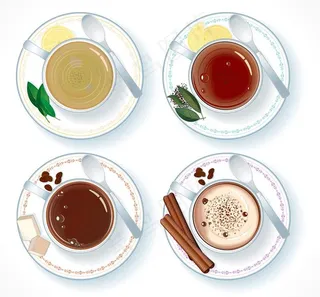 咖啡杯矢量素材图片