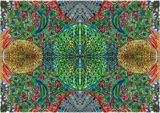 月亮和星星画矢量图