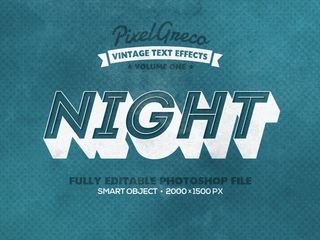 蓝色艺术字样机