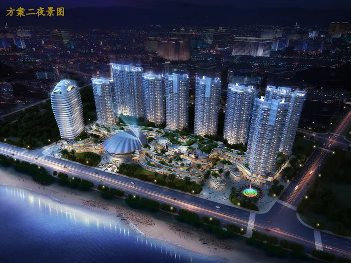 德利海北海项目效果图图片