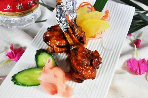 香草红酒凤翅图片