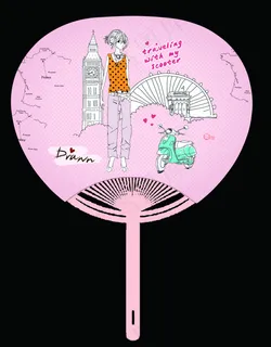 扇子 A扇 小女孩