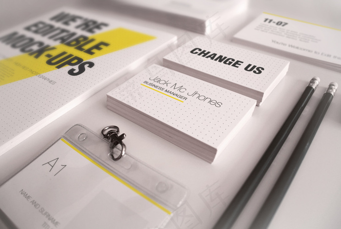 企业形象VI样机素材