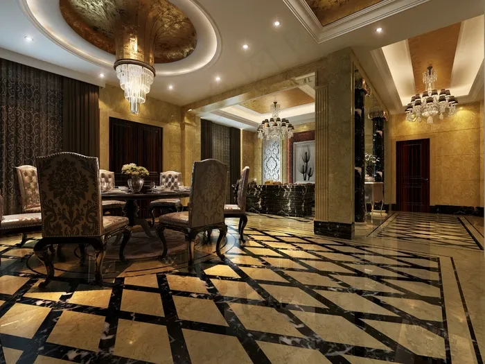 欧式装修设计效果图