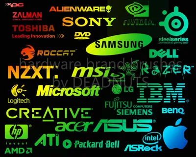 高清晰世界知名企业标识PS笔刷 高清晰世界知名企业标识PS笔刷