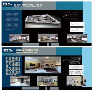 专业毕业设计方案展板