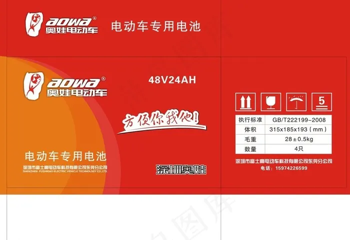 奥娃包装图片cdr矢量模版下载