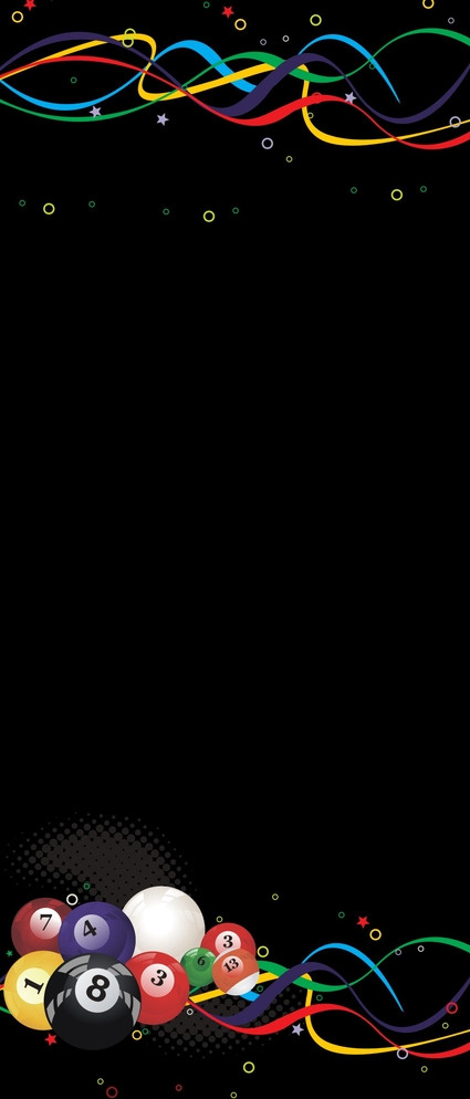 台球展架 黑色图片