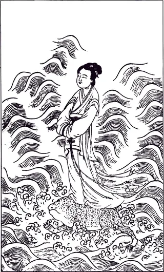 中国宗教人物插画素材76