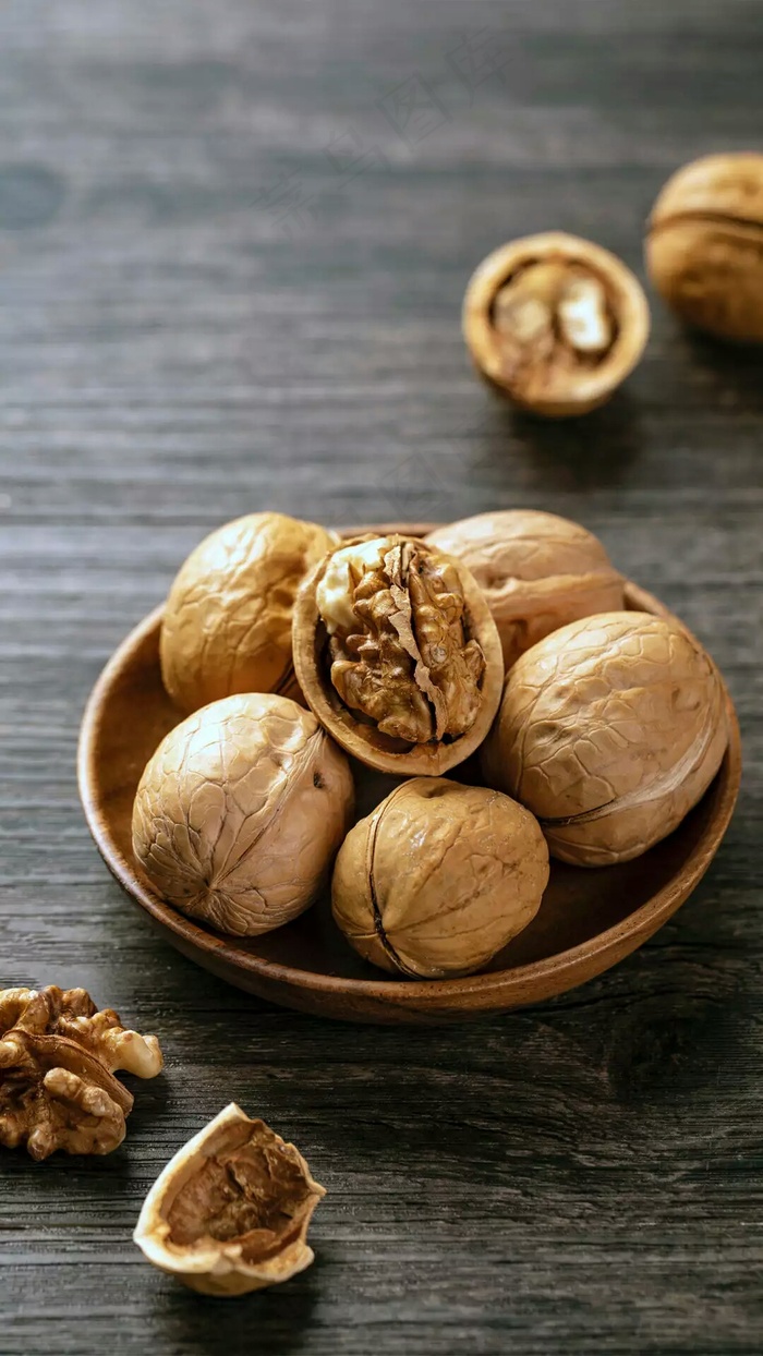 核桃高清摄影图片