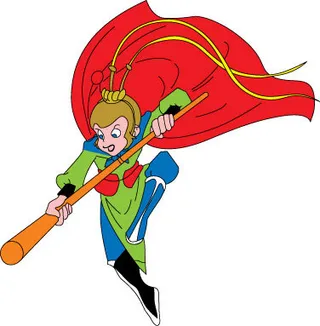 孙悟空 金箍棒 动画片 打妖怪