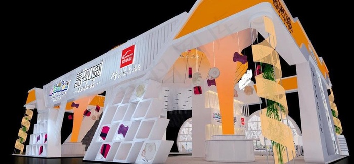 展览3D模型图片