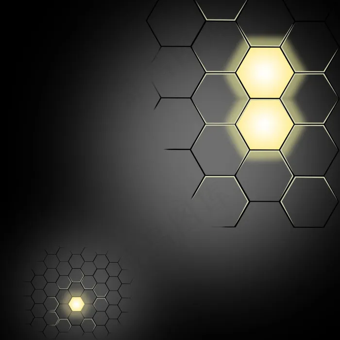 蜂巢主图背景psd模版下载