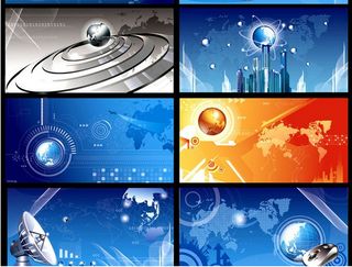 商务背景模板下载