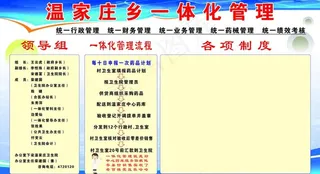 卫生院制度图片