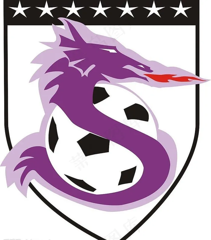 足球队标志图图片