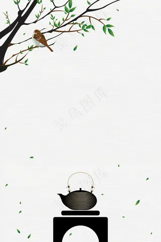 中国风水墨意境展板背景设计