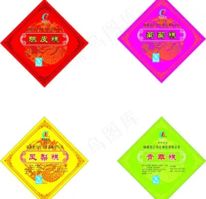 糖果贴纸图片