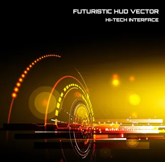 炫丽科技光效背景