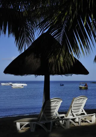 毛里求斯 路易港 海滨度假村 海边...