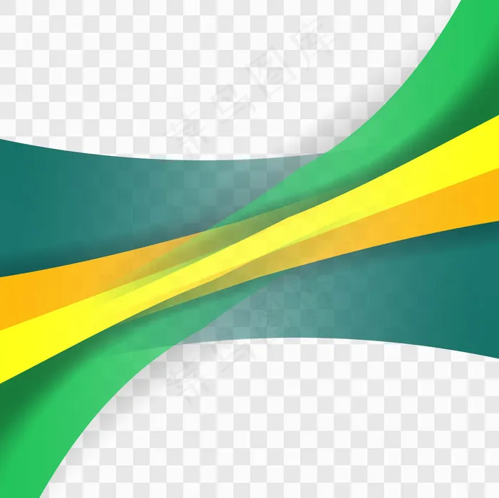 绿色背景矢量图