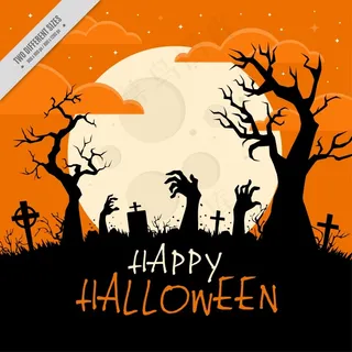 万圣节活动宣传背景