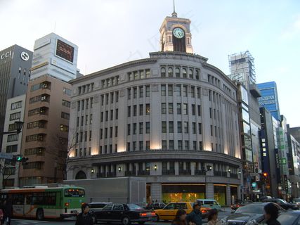 东京 银座 和光大楼图片