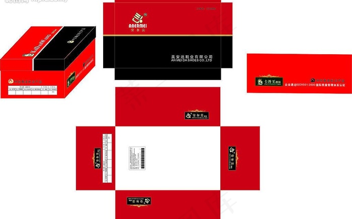 鞋盒包装图片