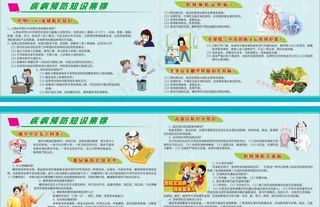 疾病预防知识集锦图片