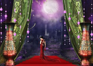 梦幻仙境房地产广告PSD素材