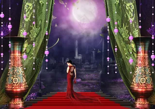 梦幻仙境房地产广告PSD素材