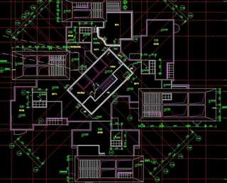 黄埔雅苑 机房层平面图片