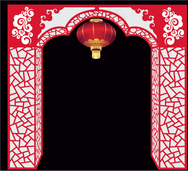 春节拱门